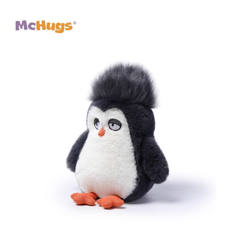 McHugs Straight Hair Penguin Stuffed Animal