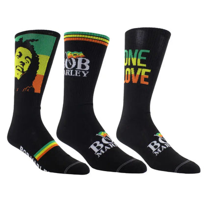 Bob Marley Gift Pack Socks - 3 Pack