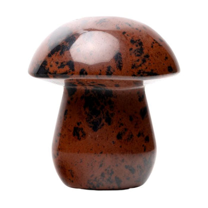 Astral Project Stone Shroom Hand Pipe - Red Obsidian SALE