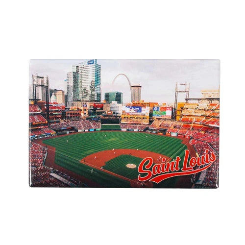 St. Louis Busch Stadium Magnet 2" x 3"