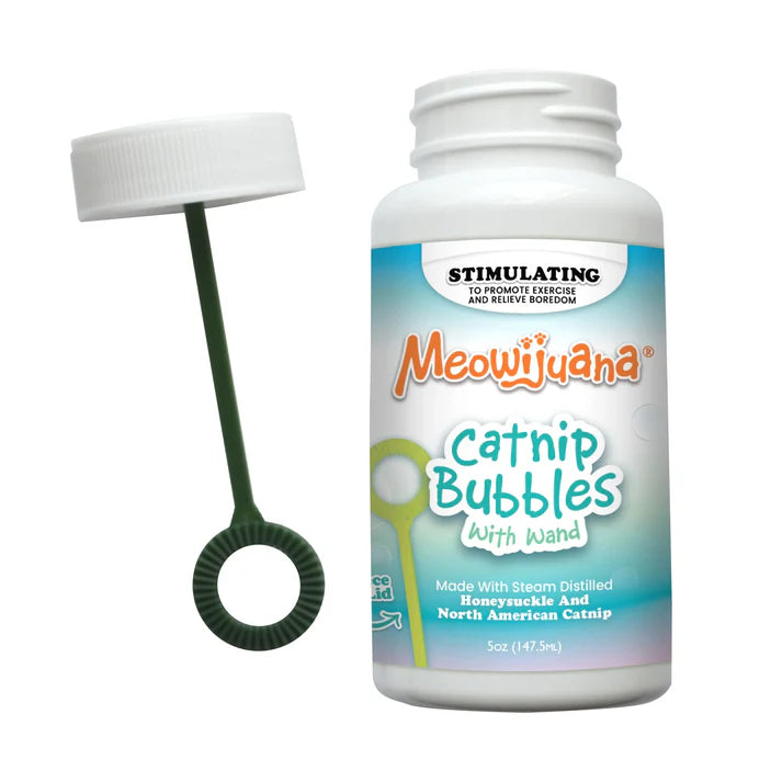 Meowijuana Catnip & Honeysuckle Bubbles