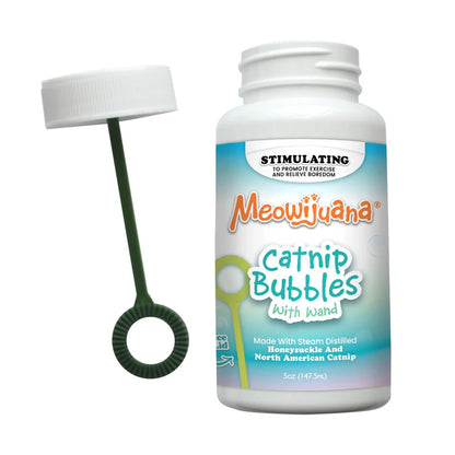 Meowijuana Catnip & Honeysuckle Bubbles