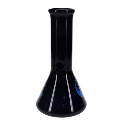 10" 50mm Blue Merlot Grateful Dead Decal Beaker with Grommet
