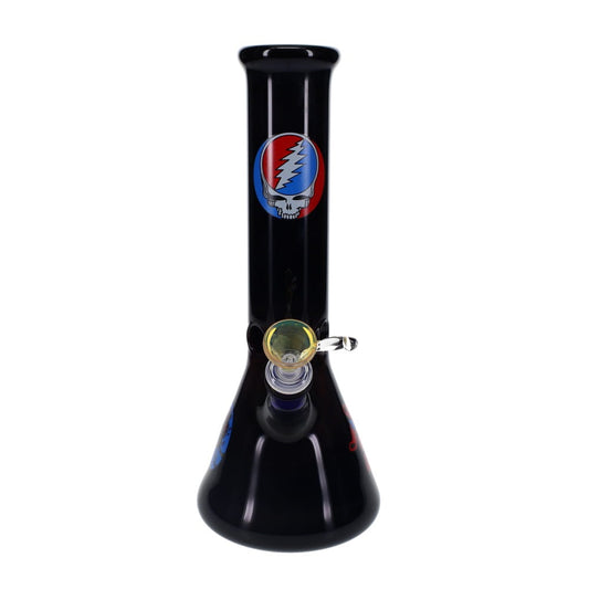 12" 50mm Blue Merlot Grateful Dead Decal Beaker