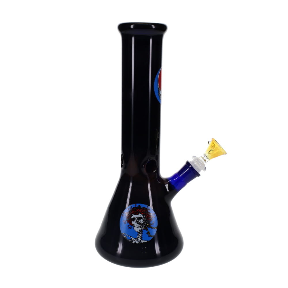 12" 50mm Blue Merlot Grateful Dead Decal Beaker