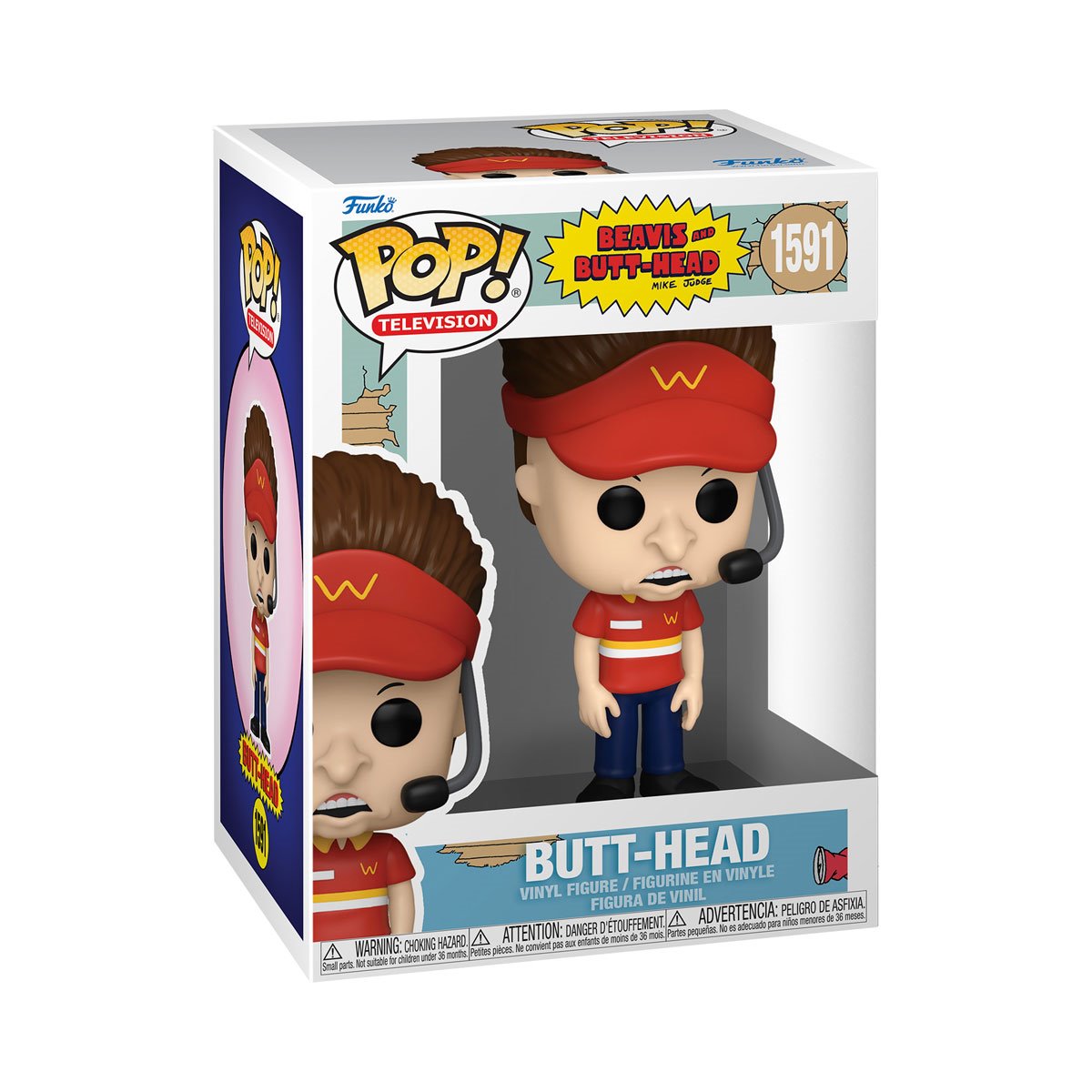 Beavis and Butt-Head Butt-Head Funko Pop! Vinyl Figure #1591