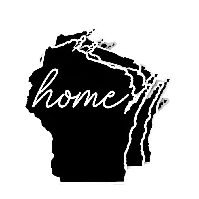 Wisconsin Home Sticker - 2"