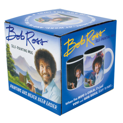 Bob Ross Self-Painting Heat Changing Mug