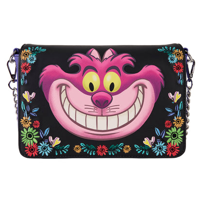 Loungefly Disney Alice in Wonderland Cheshire Cat Crossbody Bag