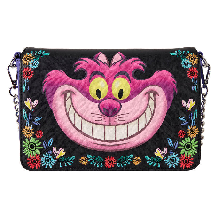 Loungefly Disney Alice in Wonderland Cheshire Cat Crossbody Bag