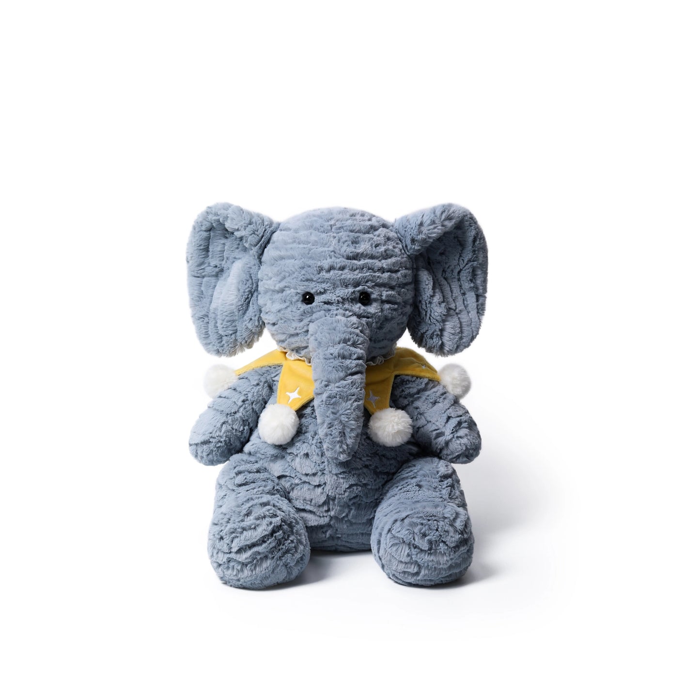 McHugs Starry Denim Elephant Stuffed Animal