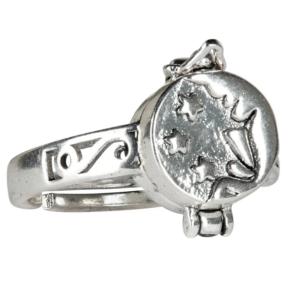 Adjustable Moon & Star Posion Ring