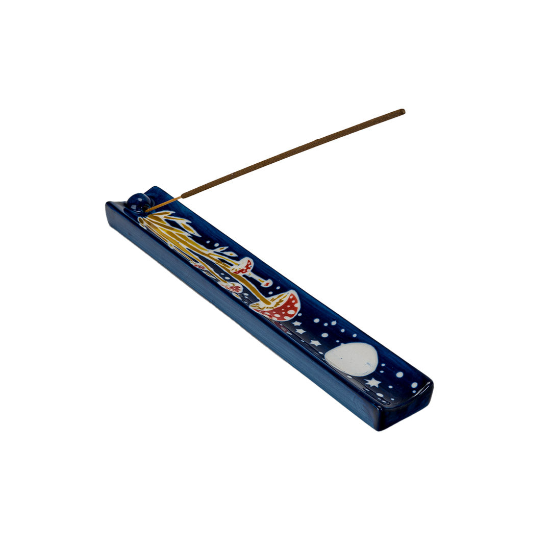 Toadstools Ceramic Incense Burner
