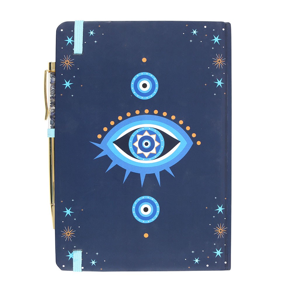 All Seeing Eye Notebook with Crystal Pen