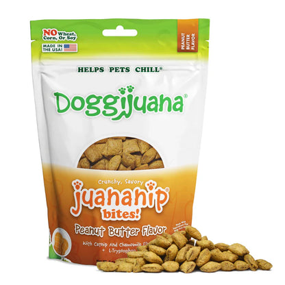 Doggijuana Juananip Bites Peanut Butter Dog Treats