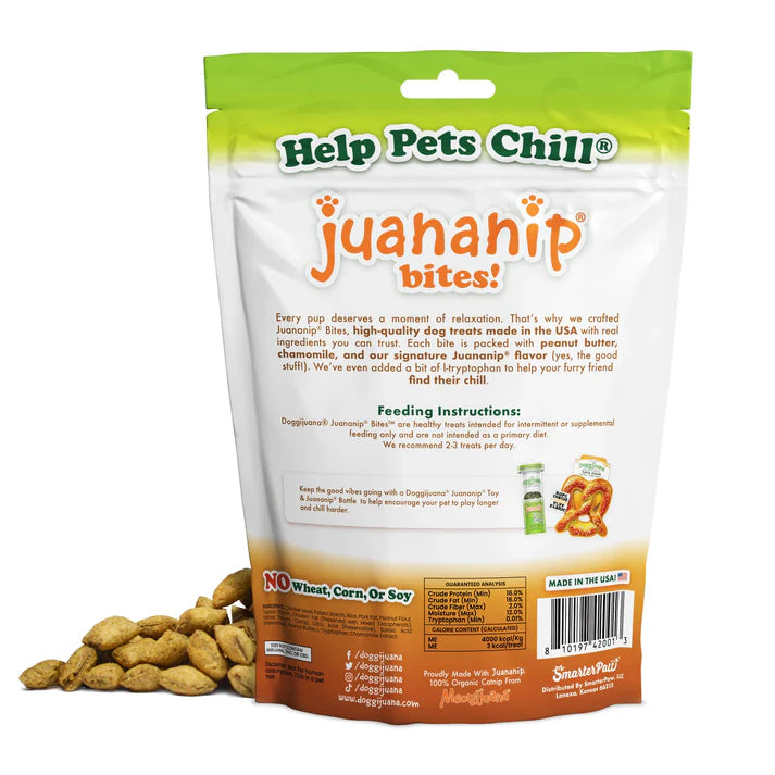 Doggijuana Juananip Bites Peanut Butter Dog Treats