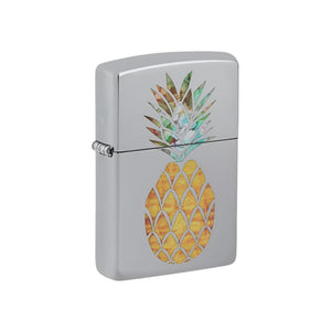 Zippo Lighter Fusion Pineapple High Polish Chrome SALE