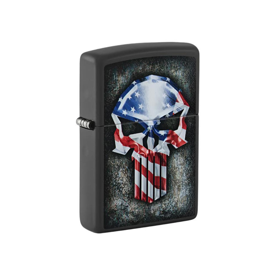 Zippo Lighter Skull Punisher American Flag SALE