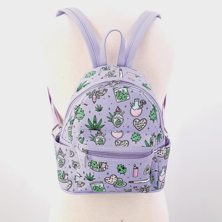 Magical High Mini Backpack in Purple