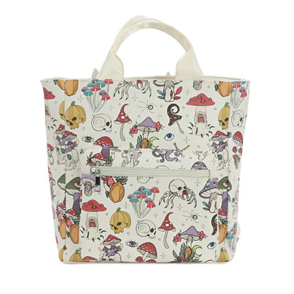 Goth Mushroom Mini Backpack