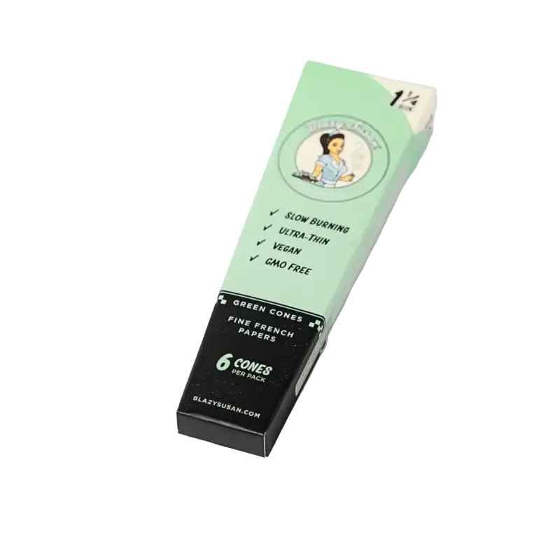 Blazy Susan 1.25 Cones - 6 Pack - Green