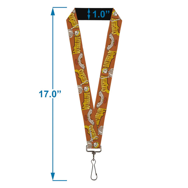 Grateful Dead SUNSHINE DAYDREAM Skeleton in Orange