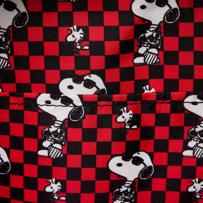 Loungefly Peanuts Snoopy and Woodstock Grunge Mini Backpack