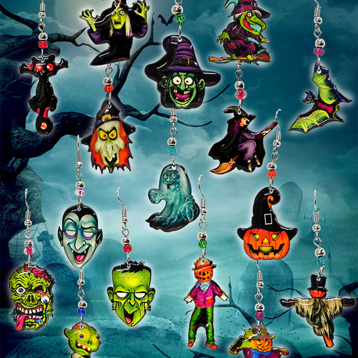 Acrylic Halloween Themed Earrings SALE