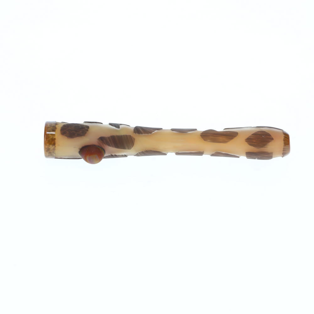 Addison Hanna Glass Giraffe Sandblasted Chillum