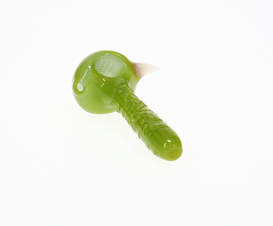 Addison Hanna Glass Alligator Spoon