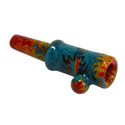 Andy G Glass Wig Wag & Linework 14mm Slide & Pinchie Chillum Combo
