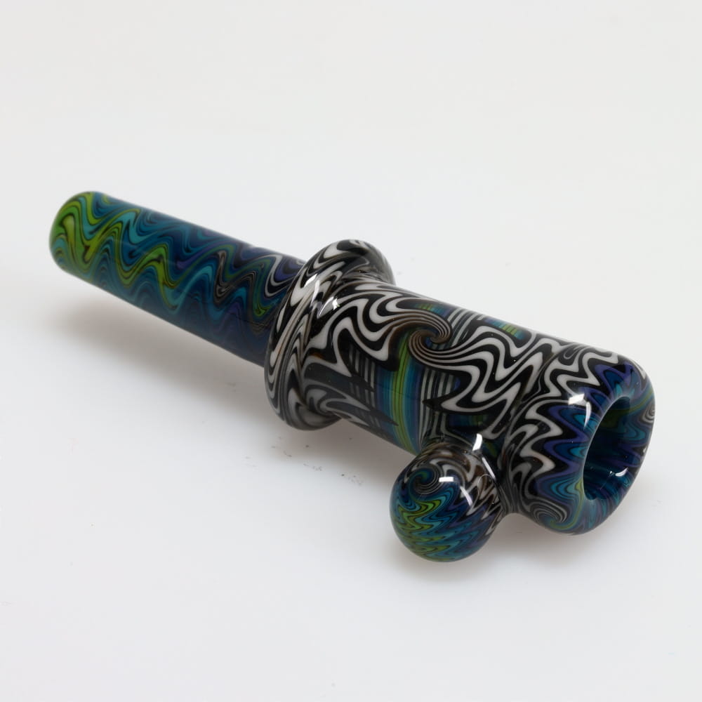 Andy G Glass Wig Wag & Linework 14mm Slide & Pinchie Chillum Combo