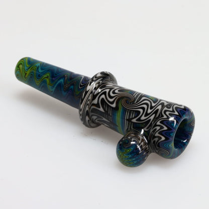 Andy G Glass Wig Wag & Linework 14mm Slide & Pinchie Chillum Combo