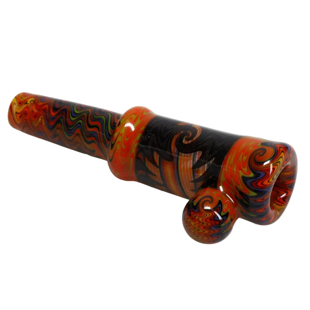 Andy G Glass Wig Wag & Linework 14mm Slide & Pinchie Chillum Combo
