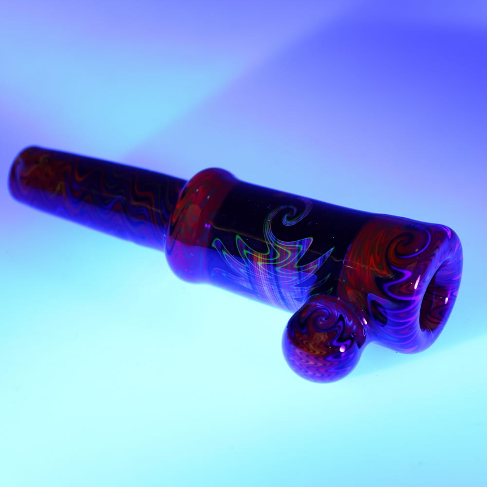 Andy G Glass Wig Wag & Linework 14mm Slide & Pinchie Chillum Combo