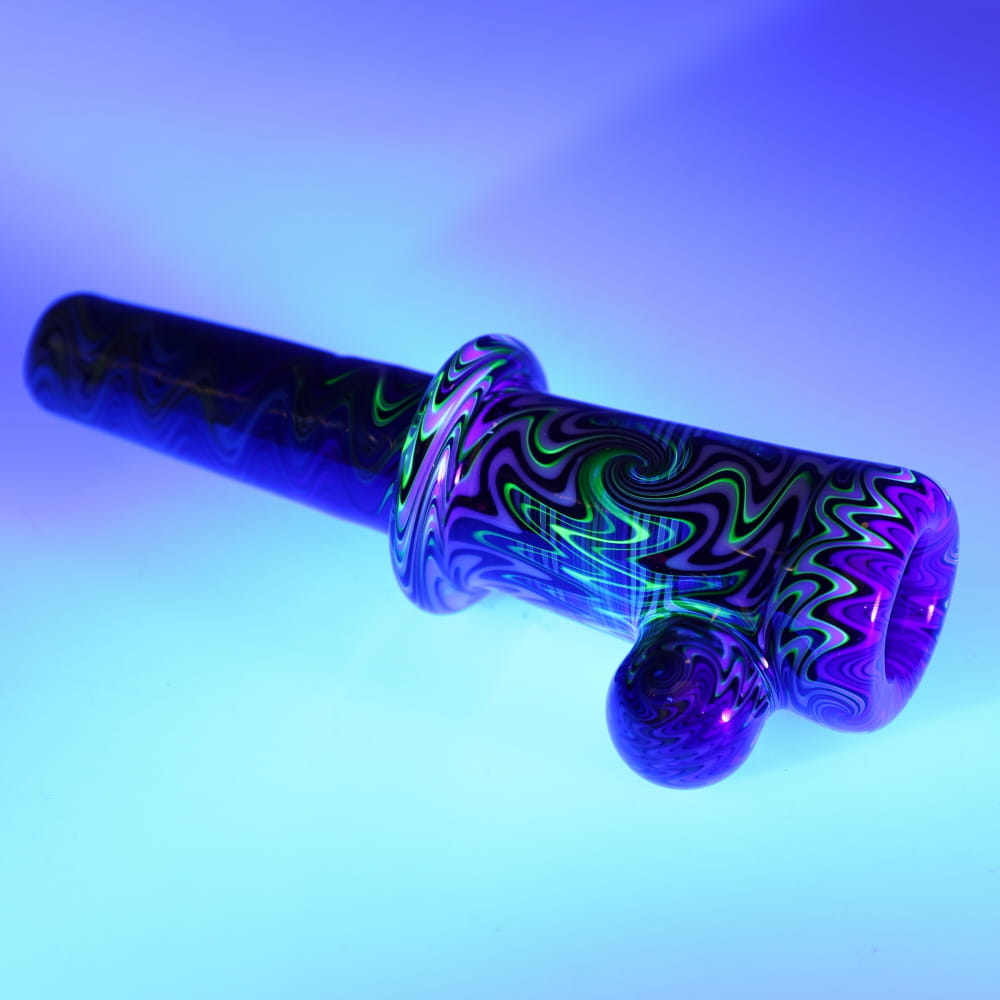 Andy G Glass Wig Wag & Linework 14mm Slide & Pinchie Chillum Combo