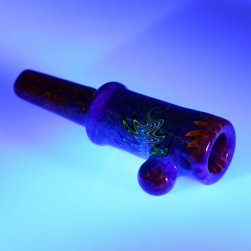 Andy G Glass Wig Wag & Linework 14mm Slide & Pinchie Chillum Combo