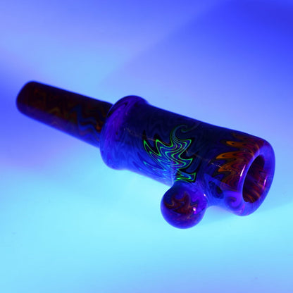Andy G Glass Wig Wag & Linework 14mm Slide & Pinchie Chillum Combo