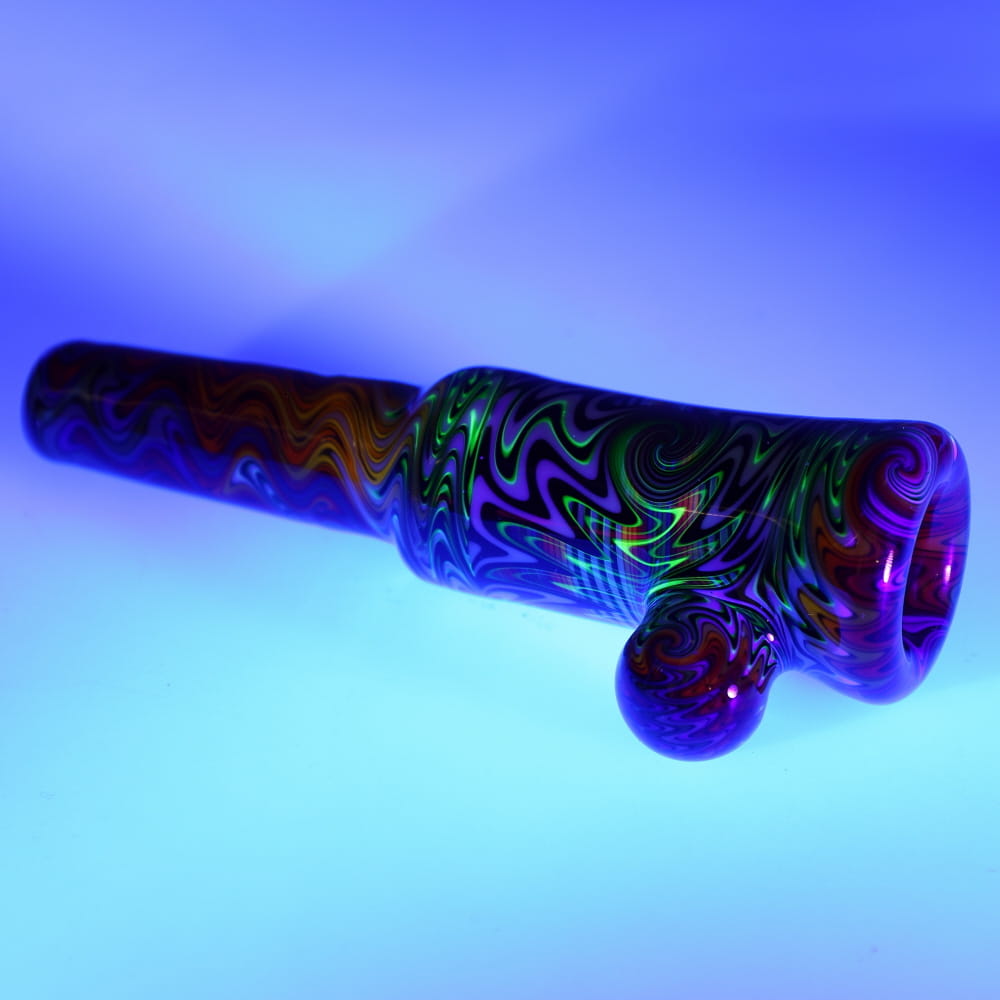 Andy G Glass Wig Wag & Linework 14mm Slide & Pinchie Chillum Combo