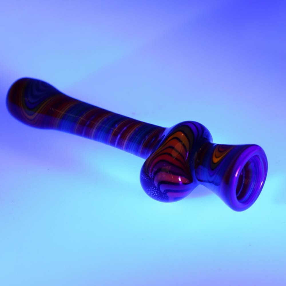 Andy G Glass Linework Pinchie Chillum