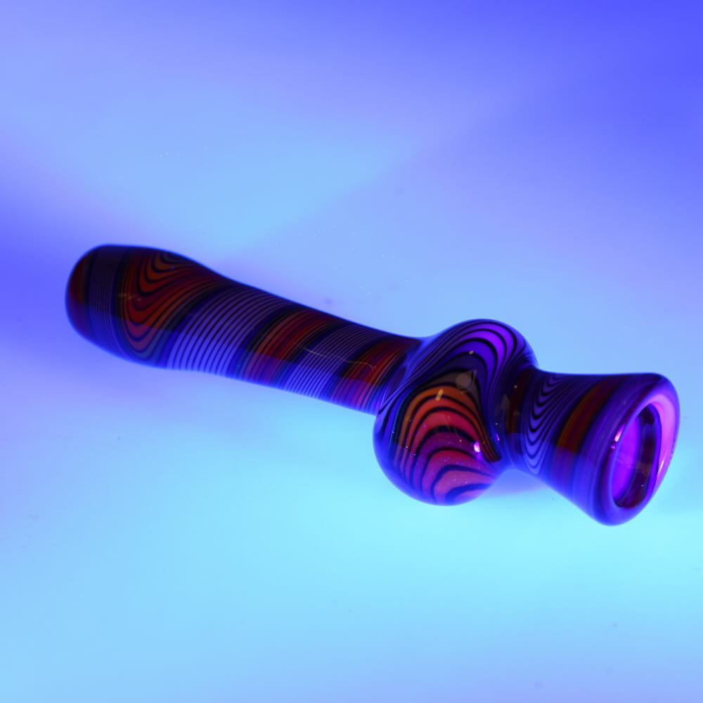 Andy G Glass Linework Pinchie Chillum