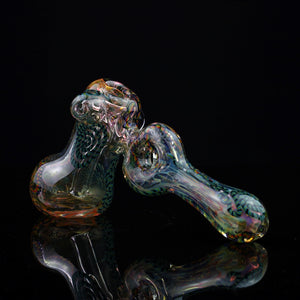 Archer Glass Fume Worked Hammer Bubbler SALE