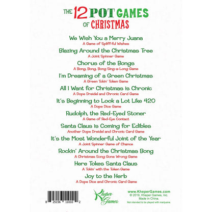 12 Pot Games Of Christmas