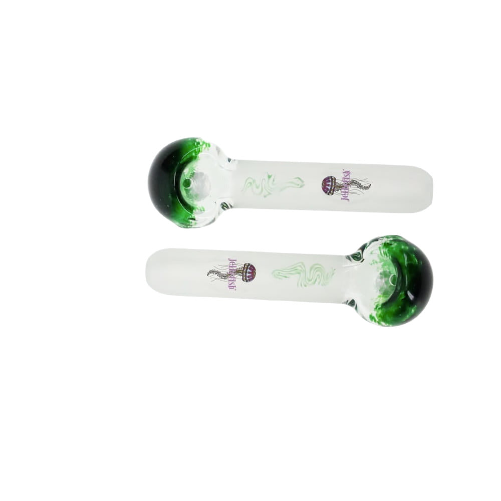 Jellyfish Green Frit Frost Mini Spoon