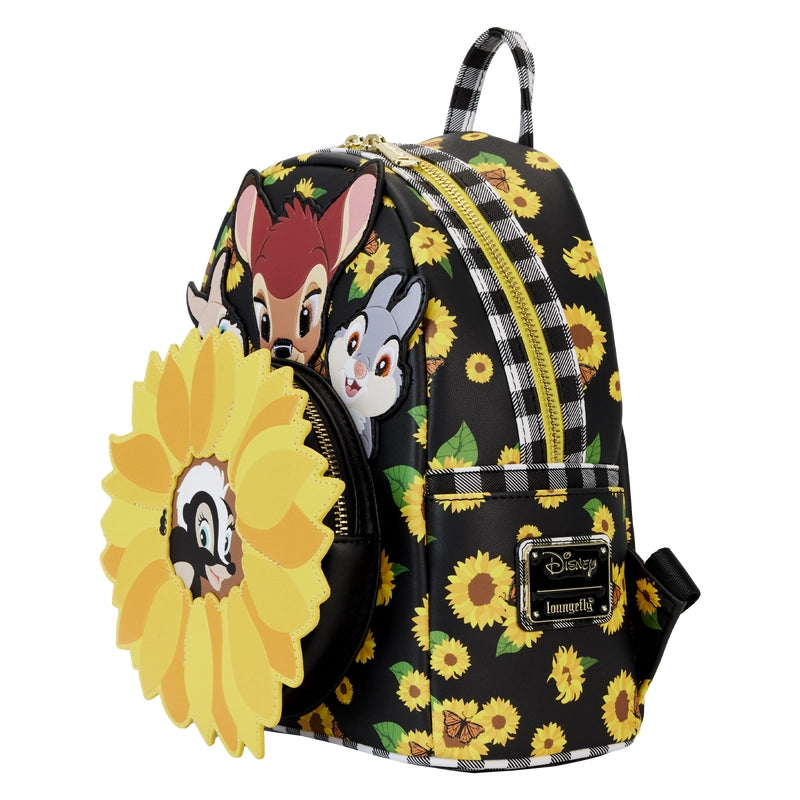 Loungefly X Bambi Sunflower Friends Mini Backpack