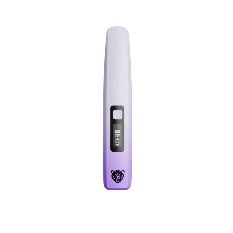 Bear Quartz TRIO 2.0 Hot Blade & Precision Temperature Reader - Violet