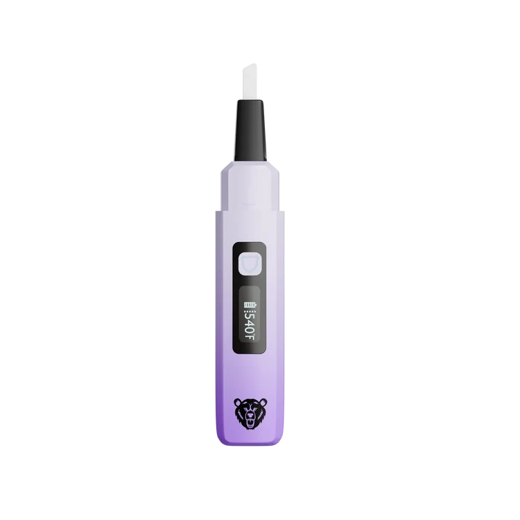 Bear Quartz TRIO 2.0 Hot Blade & Precision Temperature Reader - Violet