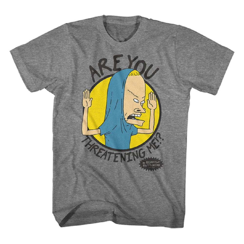 Beavis and Butthead Are You Threatening Me T-Shirt