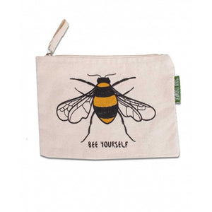 Bee Yourself Large Zipper Pouch SALE