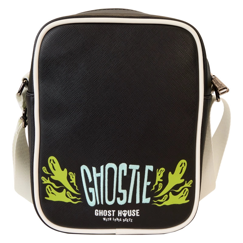 Loungefly Beetlejuice Beetlejuice Ghost House Glow Crossbody Bag SALE